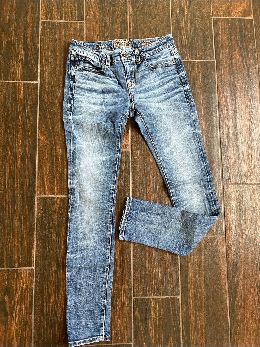 Buckle Women's Washed Light Blue Skinny Jeans